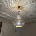 Moroccan Handmade Brass Ceiling Pendant Light (Lalla)
