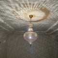 Moroccan Handmade Brass Ceiling Pendant Light (Sekina)