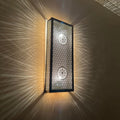 Order by Size : Moroccan handmade sconce brass wall light (Lamia)