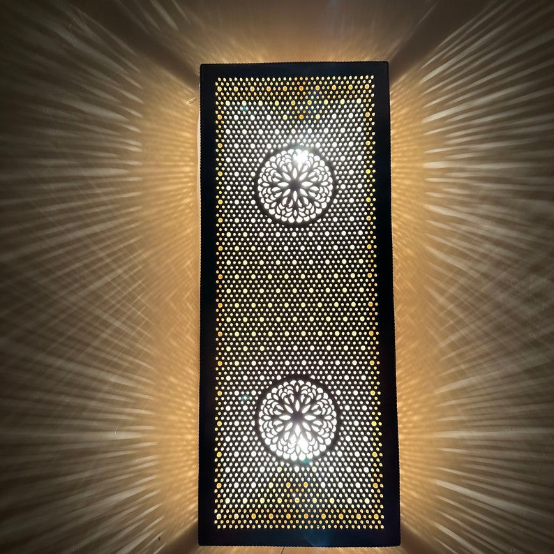 Order by Size : Moroccan handmade sconce brass wall light (Lamia)