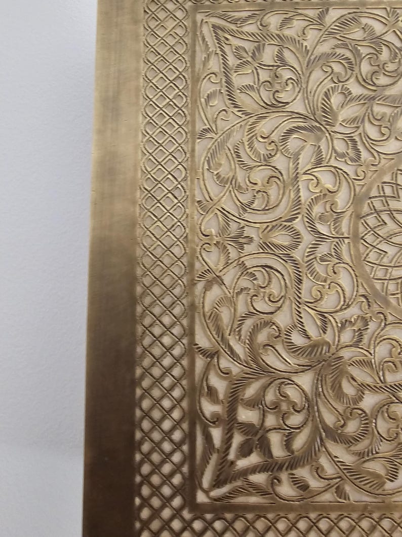 Order by Size : Moroccan handmade brass wall light lamp (dakhla)