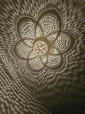 Order by Size : Moroccan Handmade Brass Ceiling Pendant Light (Thanaa)