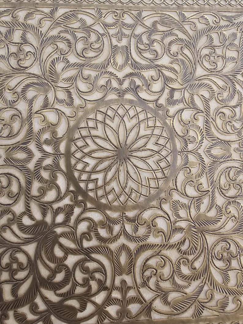 Order by Size : Moroccan handmade brass wall light lamp (dakhla)