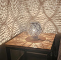 Order by Size : Moroccan Handmade Brass Table Lamp (Turath)