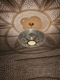 Order by Size : Moroccan handmade brass Ceiling pendant light  ( Najwa )