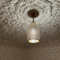 Moroccan Handmade Brass Ceiling Pendant Light (Hennuba)