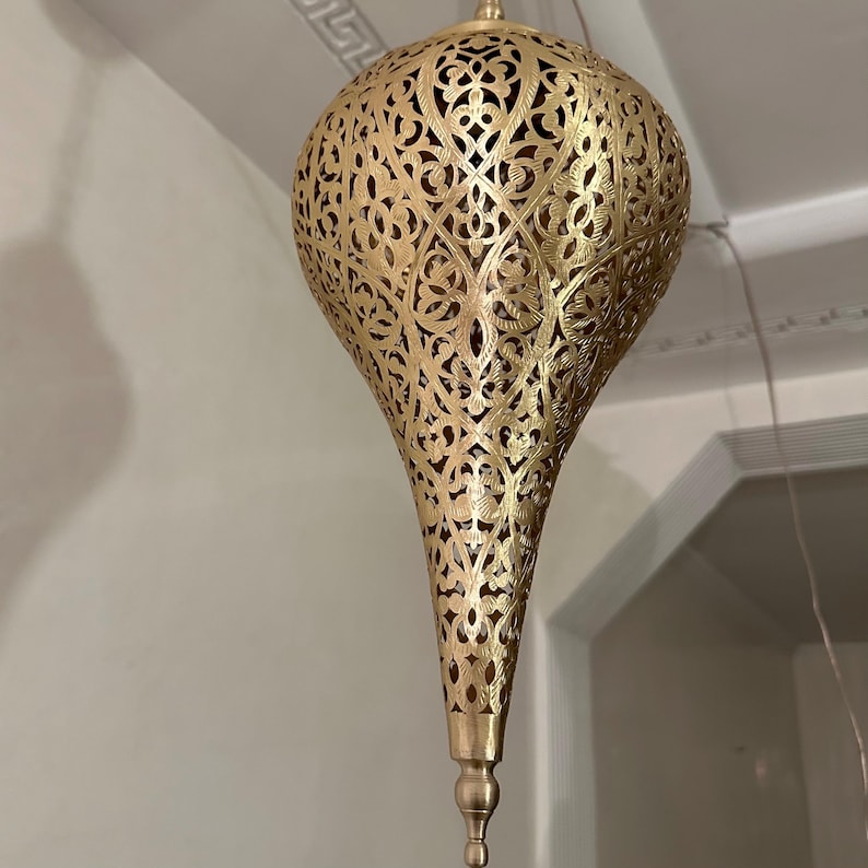 Moroccan handmade sconce brass wall light (Zoya)