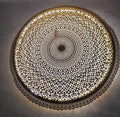 Order by Size : Moroccan handmade brass round wall light lamp ( Midelt)
