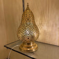 Order by Size : Moroccan Handmade Brass Table Lamp (Jouri)