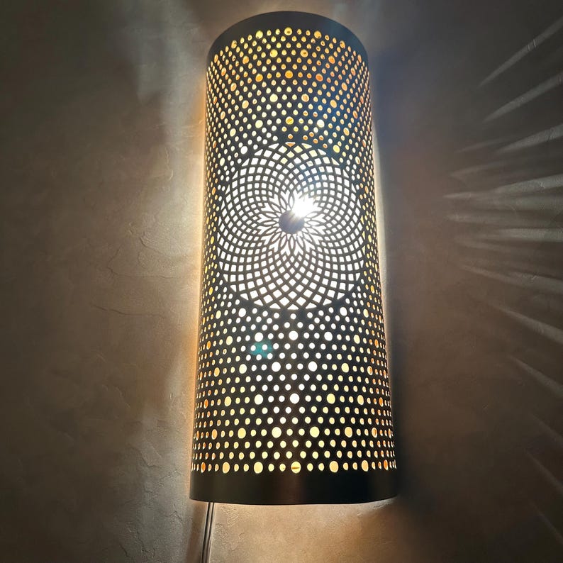 Order by Size : Moroccan handmade sconce brass wall light  (Nayla )