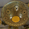 Order by Size : Moroccan Handmade Brass Ceiling Pendant Light (Nuraan)