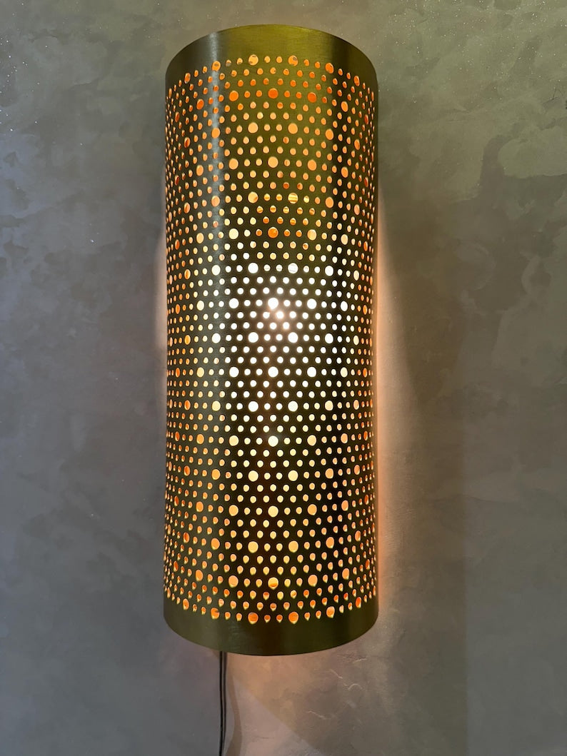 Order by Size : Moroccan handmade sconce brass wall light  ( Lamees )