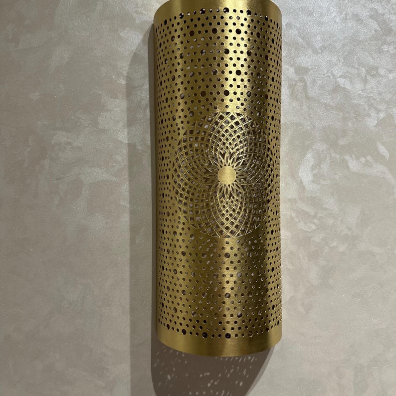 Order by Size : Moroccan handmade sconce brass wall light  (Nayla )