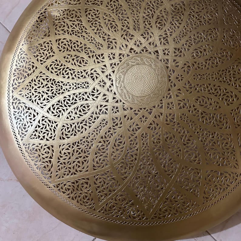 Order by Size : Moroccan handmade brass round wall light lamp ( kenitra)