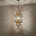 Order by Size : Moroccan Handmade Brass Ceiling Pendant Light (Baya)