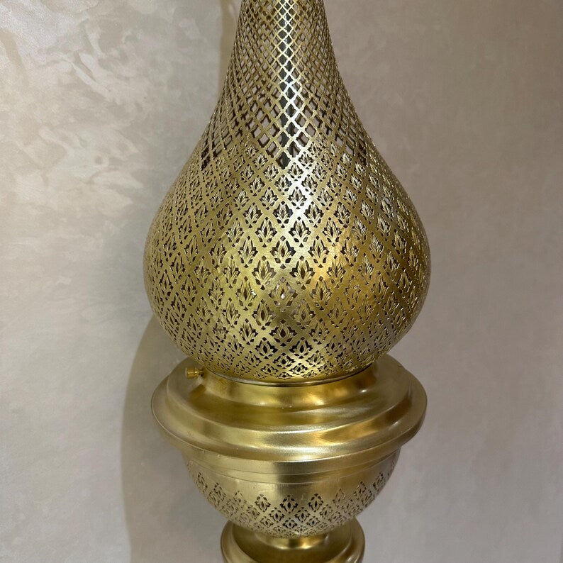 Moroccan handmade sconce brass wall light (Areeba)